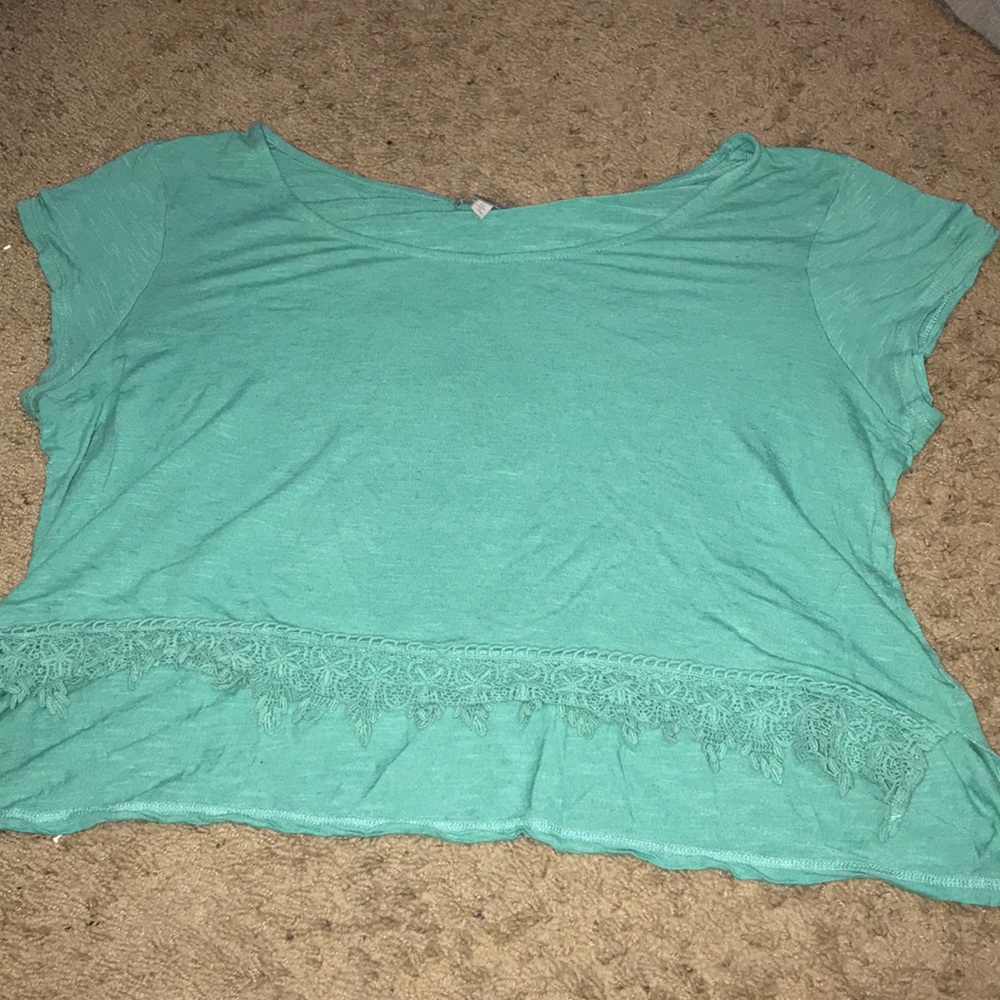 Blue Charlotte Russe Top
